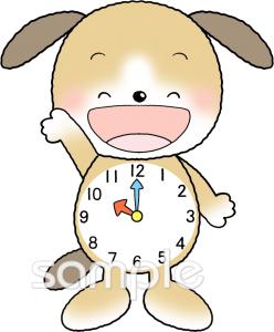 中学・高校向け時計 10時無料イラストお試しフリー素材(カット)