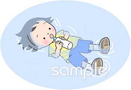 中学・高校向け着衣泳無料イラストお試しフリー素材(カット)