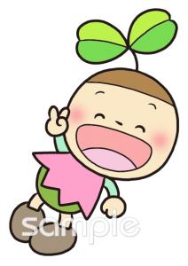 中学・高校向け4月の壁面飾り無料イラストお試しフリー素材(カット)