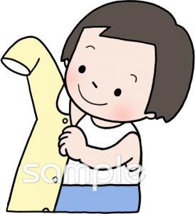 中学・高校向け着替え 子ども無料イラストお試しフリー素材(カット)
