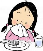 中学・高校向けテーブルマナー無料イラストお試しフリー素材(カット)