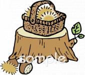 中学・高校向けイガグリ無料イラストお試しフリー素材(カット)