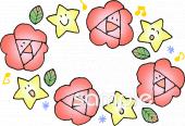 中学・高校向けバラ 合唱無料イラストお試しフリー素材(カット)