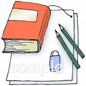 中学・高校向けテスト勉強無料イラストお試しフリー素材(カット)