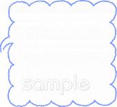 中学・高校向けフキダシ無料イラストお試しフリー素材(カット)