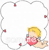 中学・高校向けキューピッド無料イラストお試しフリー素材(カット)