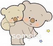 中学・高校向けコアラ無料イラストお試しフリー素材(カット)