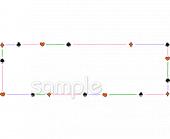 中学・高校向け枠 トランプのマーク無料イラストお試しフリー素材(カット)