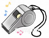 中学・高校向けホイッスル 笛無料イラストお試しフリー素材(カット)