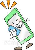 中学・高校向けスマートフォン無料イラストお試しフリー素材(カット)