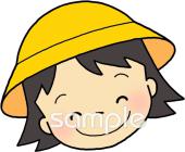 中学・高校向け笑っている無料イラストお試しフリー素材(カット)