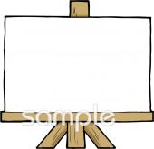 中学・高校向けイーゼル無料イラストお試しフリー素材(カット)