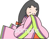 中学・高校向けかぐやひめ無料イラストお試しフリー素材(カット)