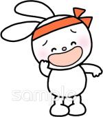 中学・高校向けうさぎとかめ無料イラストお試しフリー素材(カット)