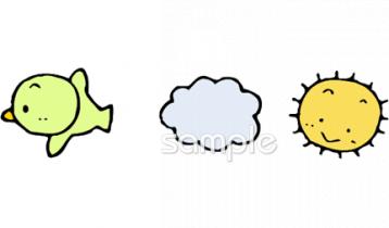 保育園・保育所向け無料イラストお試しフリー素材(カット)