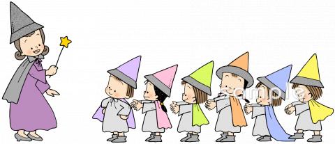 保育園・保育所向け引率無料イラストお試しフリー素材(カット)