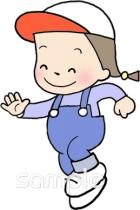 保育園・保育所向け11月のプリント無料イラストお試しフリー素材(カット)