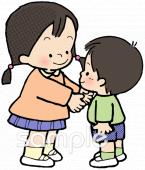 保育園・保育所向け一年生を迎える会無料イラストお試しフリー素材(カット)