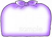 保育園・保育所向け風呂敷包み無料イラストお試しフリー素材(カット)