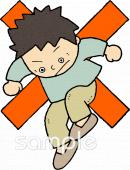 保育園・保育所向け事故防止無料イラストお試しフリー素材(カット)