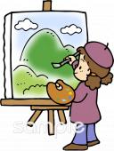 保育園・保育所向け美術クラブ無料イラストお試しフリー素材(カット)