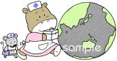 保健室向け無料イラストお試しフリー素材(カット)
