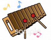 保健室向け木琴 マリンバ シロフォン無料イラストお試しフリー素材(カット)