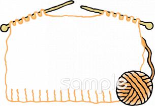 保健室向け手編み セーター無料イラストお試しフリー素材(カット)