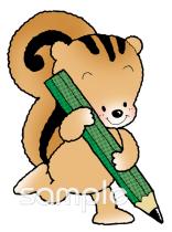 保健室向けえんぴつ無料イラストお試しフリー素材(カット)