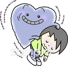 保健室向け心の不調無料イラストお試しフリー素材(カット)