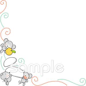 保健室向けお正月 コーナー飾り無料イラストお試しフリー素材(カット)