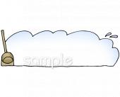 保健室向けお参り 柄杓 手水無料イラストお試しフリー素材(カット)