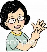 保健室向け数を数える無料イラストお試しフリー素材(カット)