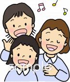 保健室向け歌う無料イラストお試しフリー素材(カット)