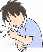 保健室向け風邪無料イラストお試しフリー素材(カット)