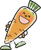 保健室向けにんじん無料イラストお試しフリー素材(カット)