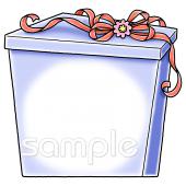 保健室向けプレゼント 箱無料イラストお試しフリー素材(カット)