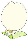 保健室向けチューリップ メッセージカード無料イラストお試しフリー素材(カット)