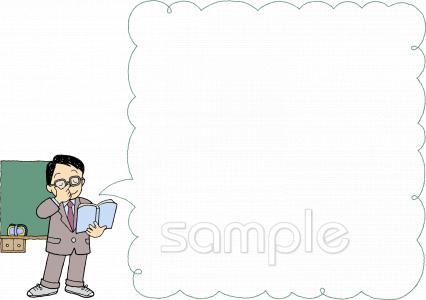 校長･教頭先生向け無料イラストお試しフリー素材(カット)