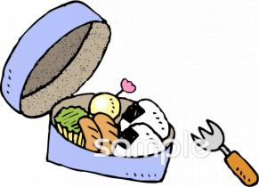 校長・教頭先生向けお弁当無料イラストお試しフリー素材(カット)