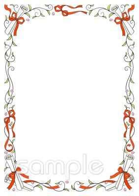 校長･教頭先生向け卒業 式次第無料イラストお試しフリー素材(カット)