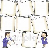 校長･教頭先生向け無料イラストお試しフリー素材(カット)