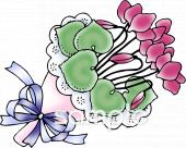 校長･教頭先生向けシクラメン無料イラストお試しフリー素材(カット)