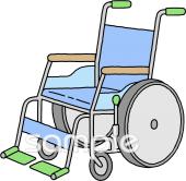 校長･教頭先生向け車椅子無料イラストお試しフリー素材(カット)
