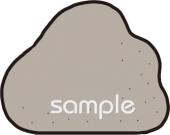 校長･教頭先生向け岩 2月の壁面飾り無料イラストお試しフリー素材(カット)