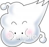 校長･教頭先生向け北風無料イラストお試しフリー素材(カット)