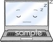 校長･教頭先生向けノートパソコン無料イラストお試しフリー素材(カット)
