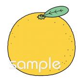 校長･教頭先生向け橙無料イラストお試しフリー素材(カット)