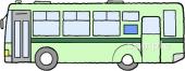 校長･教頭先生向けバス無料イラストお試しフリー素材(カット)