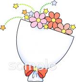 校長･教頭先生向けはなたば無料イラストお試しフリー素材(カット)